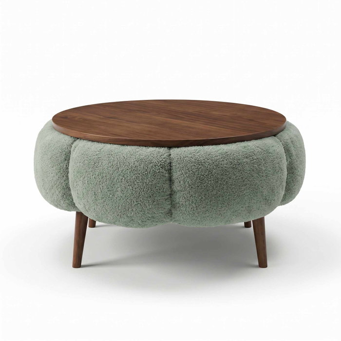 Atelier Del Sofa Papatya 60 - Verde, Nogal